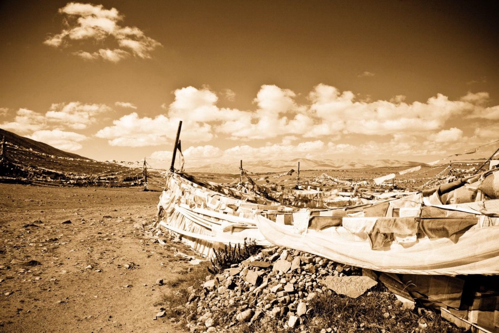 At The Start Of The Kailash Kora, Mount Kailash, Tibet